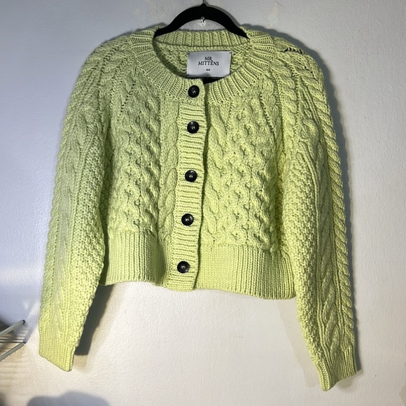 Mr.Mittens wool sweater cardigan size XS / S - Picture 6 of 9